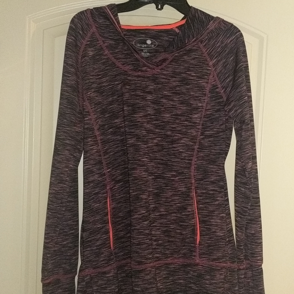 Long sleeve performance hoodie